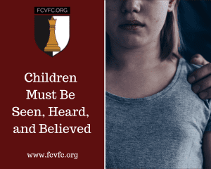 Read more about the article Children Must Be Seen, Heard, and Believed
