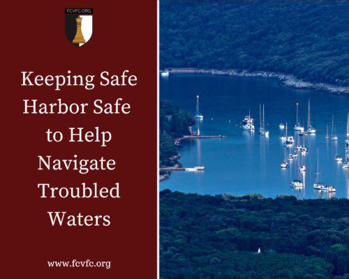 Read more about the article Keeping Safe Harbor Safe To Help Navigate Troubled Waters