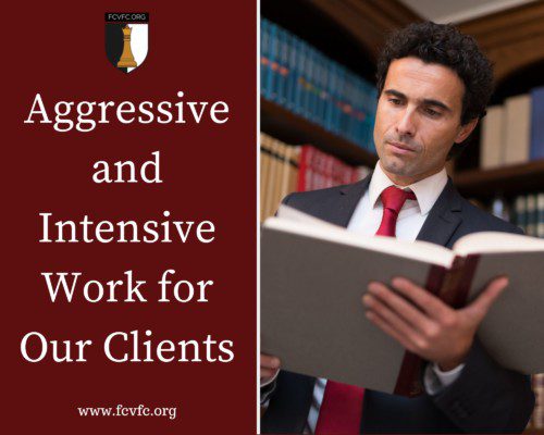 Read more about the article Aggressive and Intensive Work for Our Clients